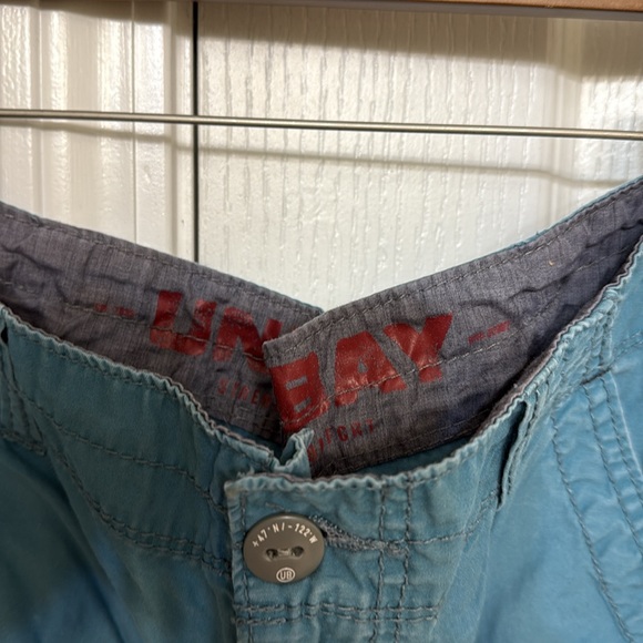 Men’s 🌹 bundle ((((Cargo Short Bottoms Bundle - 1 Blue, 2 khaki 1 Gray-Blue - Picture 8 of 10